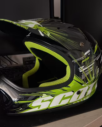 casco integrale mtb SCOTT verde tg. L