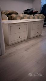 2 comodini per camera da letto