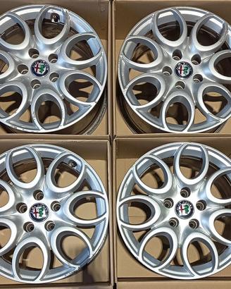 4 Cerchi da 16' in Lega - Alfa Romeo - Giulietta -