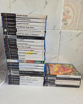 Lotto 29 giochi playstation 2
