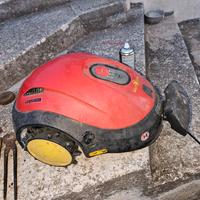 robot taglia erba WOLF GARTEN batteria nuova