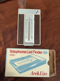 Rubrica telefonica vintage anni 70