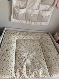 Materassino fasciatoio tappeto neonati 75x72 cm