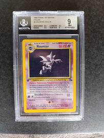 Pokémon haunter Fossil 1 edizione BGS 9 