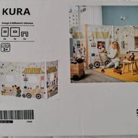 Tenda letto Ikea Kura motivo bancarella