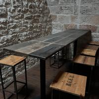 Tavolo pub birreria dim 250x60