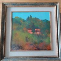 Quadro con paesaggio di Midollini