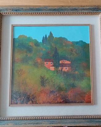 Quadro con paesaggio di Midollini