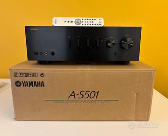 Yamaha A-S501- Amplificatore, DAC, Phono, Loudness