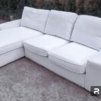 Divano a 4 posti con chaise-longue