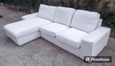 Divano a 4 posti con chaise-longue