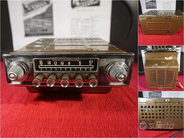 Autoradio Autovox RA19 a valvole del 1953 FUNZIONA