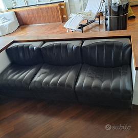 Divano pelle anni 70