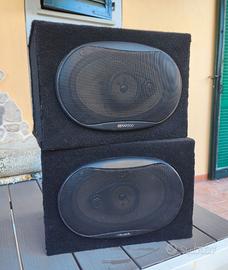 Casse Kenwood altoparlanti ovali 3 vie