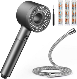Blendura Soffione Doccia con 3 Filtro Doccino per 