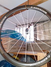 ruota anteriore bontrager con tubolare 