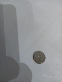 moneta 50 lire piccole anno 1993.