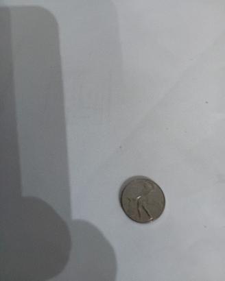 moneta 50 lire piccole anno 1993.