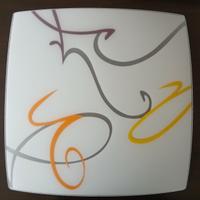 Plafoniera moderna da soffitto 40 x 40 cm