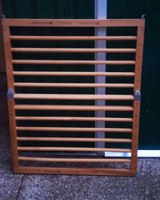cancelletto di sicurezza in legno designa a barre 