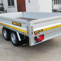Rimorchio carrello nuovo 3 x1,70 2 assi by morbin
