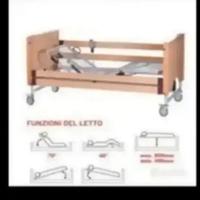 letto ospedaliero elettrico per anziani completa 