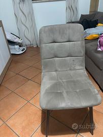 Tavolo quadrato 4 sedie comode 