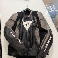 Giacca da moto in pelle