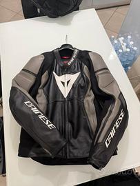 Giacca da moto in pelle