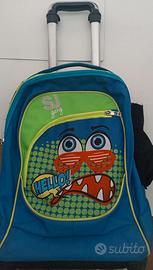 Zaino con ruote - trolley scuola bambino/a