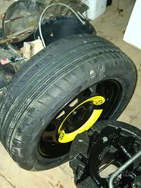 Gomme da neve con cerchi Octavia + gomma scorta