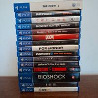 Videogiochi per PS4 vari - prezzi in descrizione