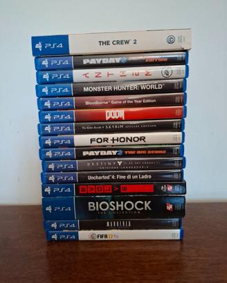 Videogiochi per PS4 vari - prezzi in descrizione