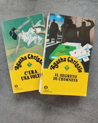 Coppia libri Agata Christie