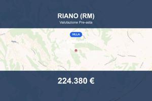 Immobile in asta di 150 m² con box auto a Riano