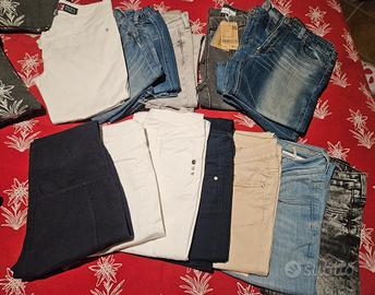 Set 14 paia di jeans