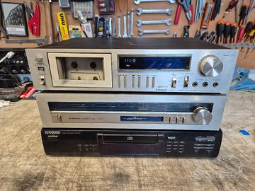 tuner cassette deck, pioneer più compact disc 