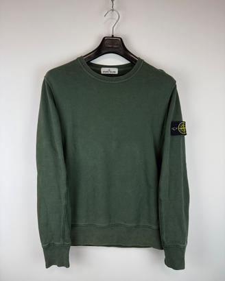 Felpa verde Stone Island