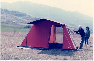 Tenda campeggio a casetta Roller
