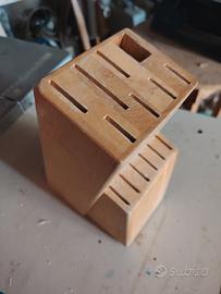 Porta coltelli in legno
