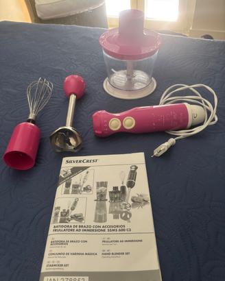Frullatore a immersione SilverCrest con accessori