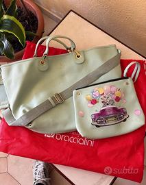 Borsa Braccialini con pochette interna