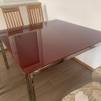 Tavolo per 8 persone quadrato di design