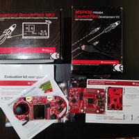 Scheda microcontrollore MSP430FR5994 + BoosterPack