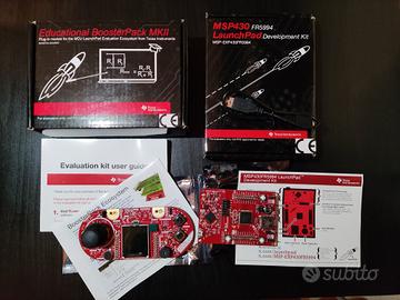 Scheda microcontrollore MSP430FR5994 + BoosterPack