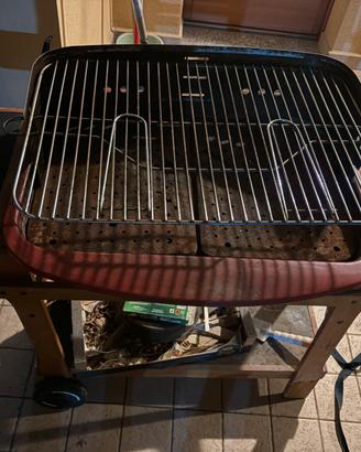 Barbecue con ruote