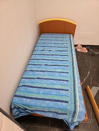 Letto singolo con materasso