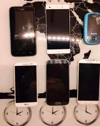 Lotto 6 Smartphone non funzionanti / per ricambi