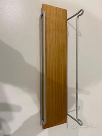 3 mensole piccole legno e metallo