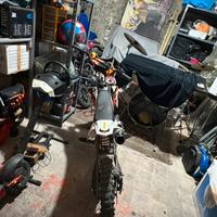 Pit bike kayo td 125.   (poco trattabile)